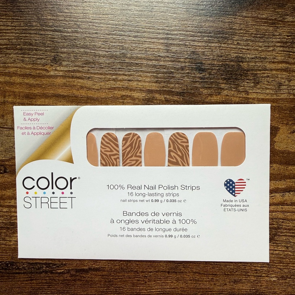 Color Street Nail Polish Strips: All Wild Up - Picture 5 of 7